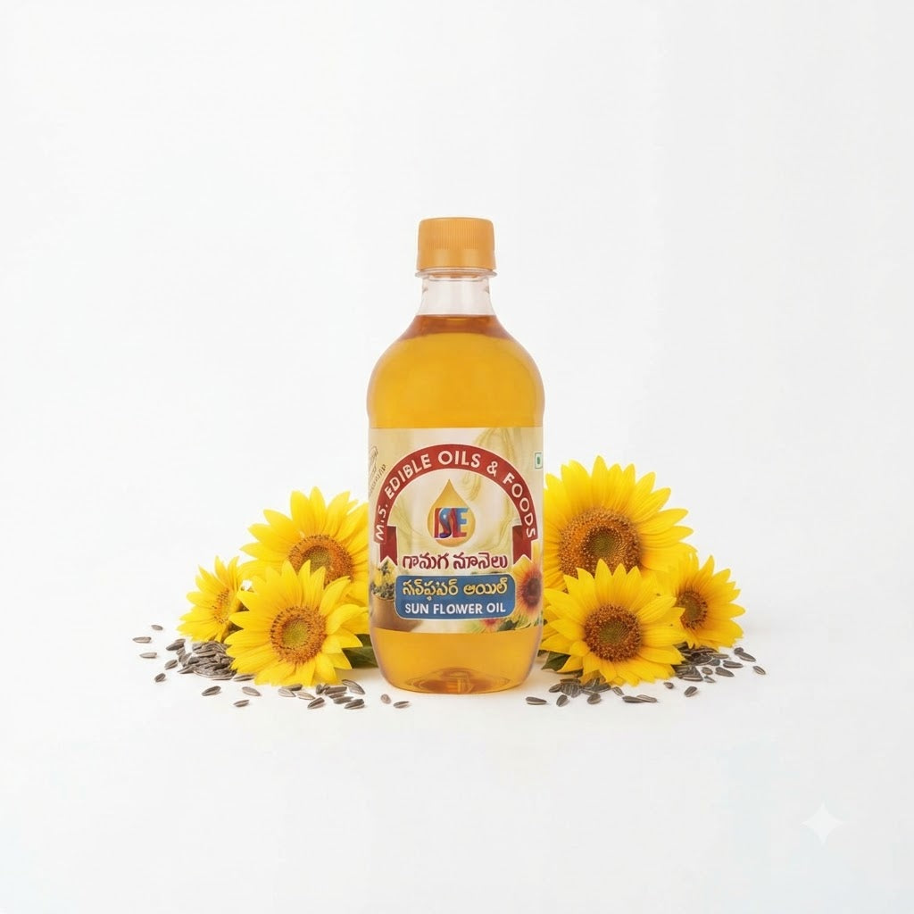 Sunflower oil half liter